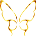 Goldener Schmetterling