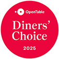 OpenTable Diners Choice 2025