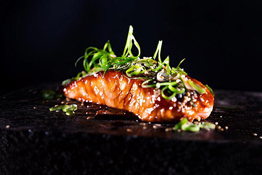 Lachs Teri-Yaki
